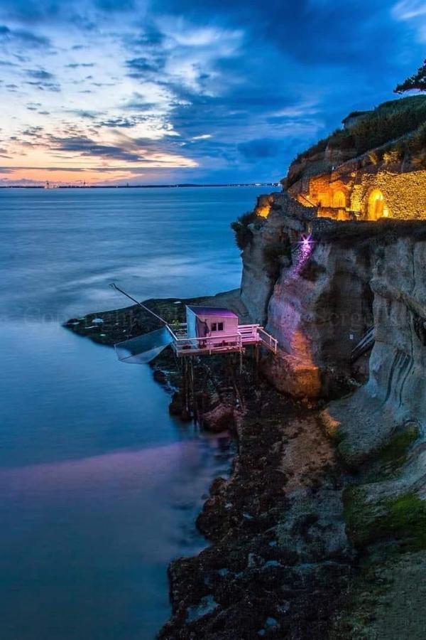 Villa le dauphin Meschers-sur-Gironde Esterno foto